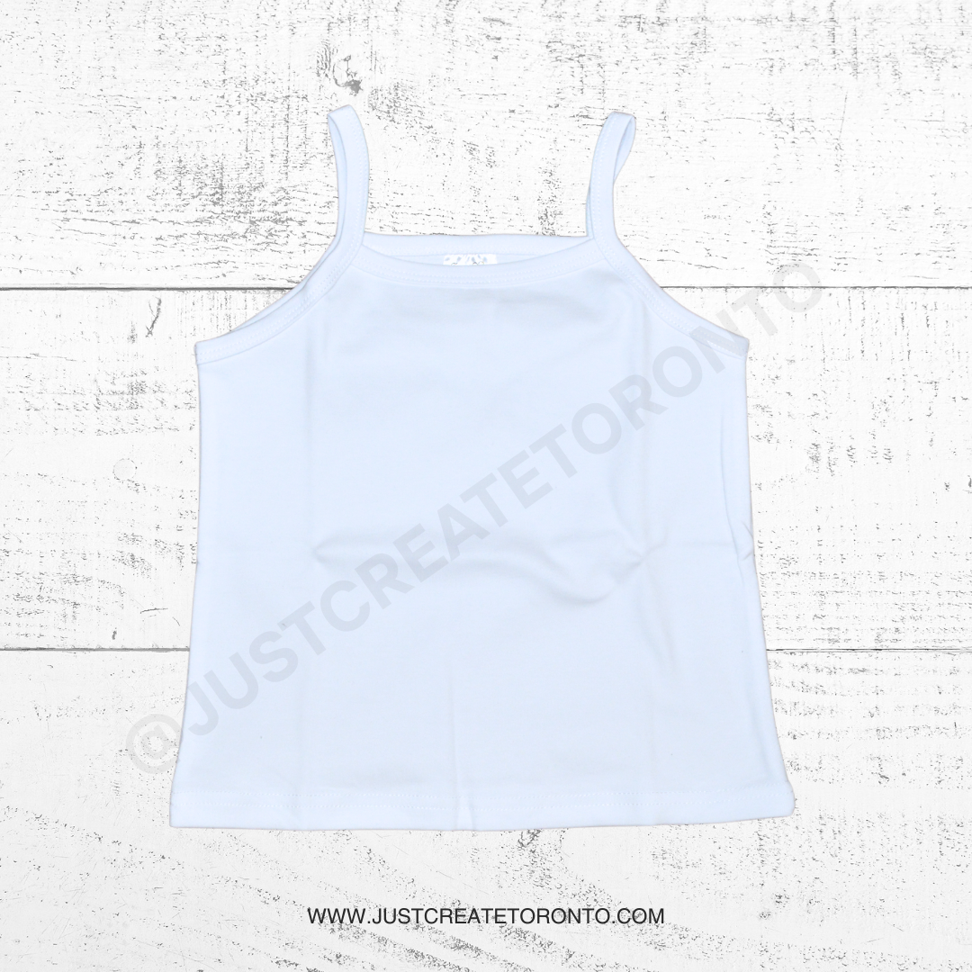 Blank Girls Cotton Tank