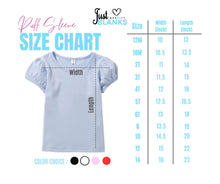 Load image into Gallery viewer, Girls Puff Sleeve Shirt
