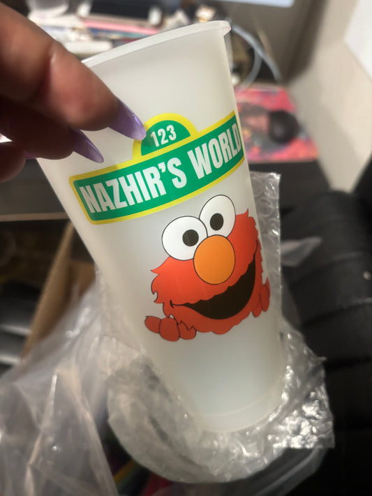 Personalized 24oz Plastic Cups