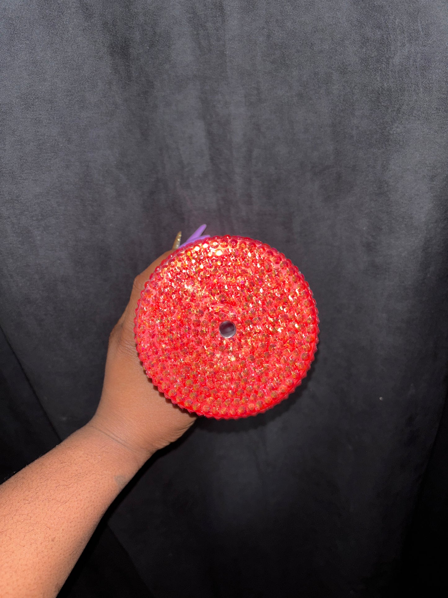 Rhinestone Drip tumbler