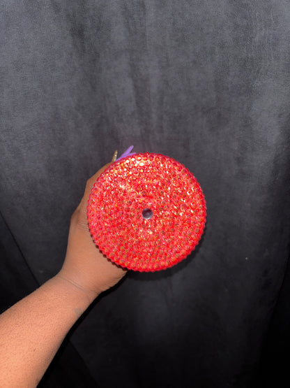 Rhinestone Drip tumbler