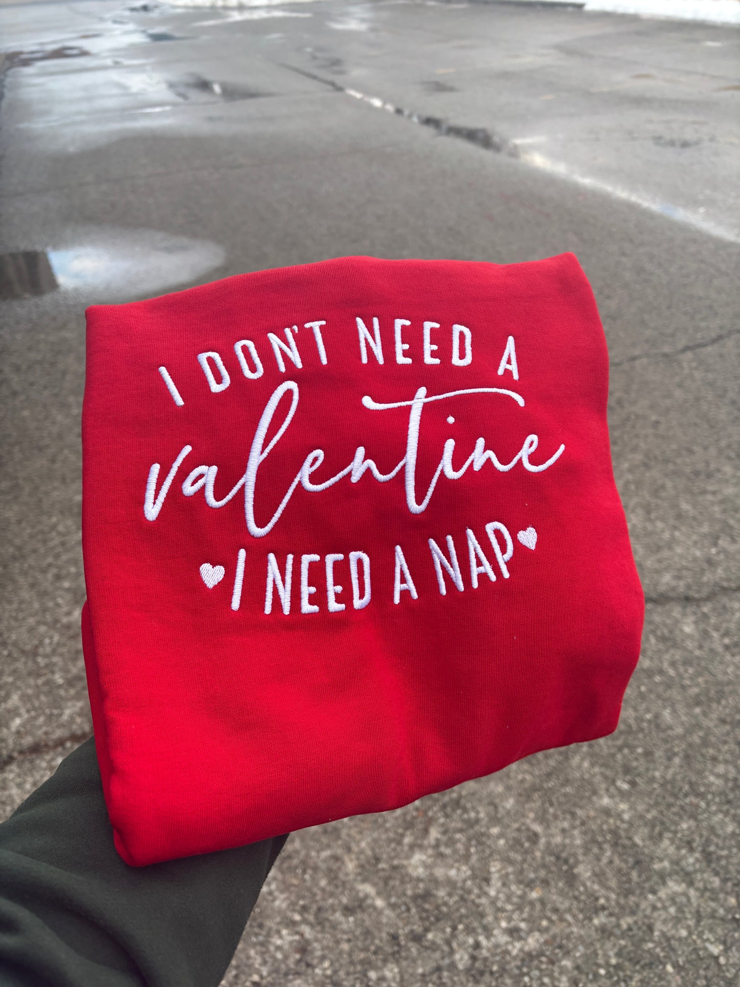 I don’t need a valentine