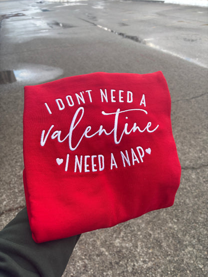 I don’t need a valentine