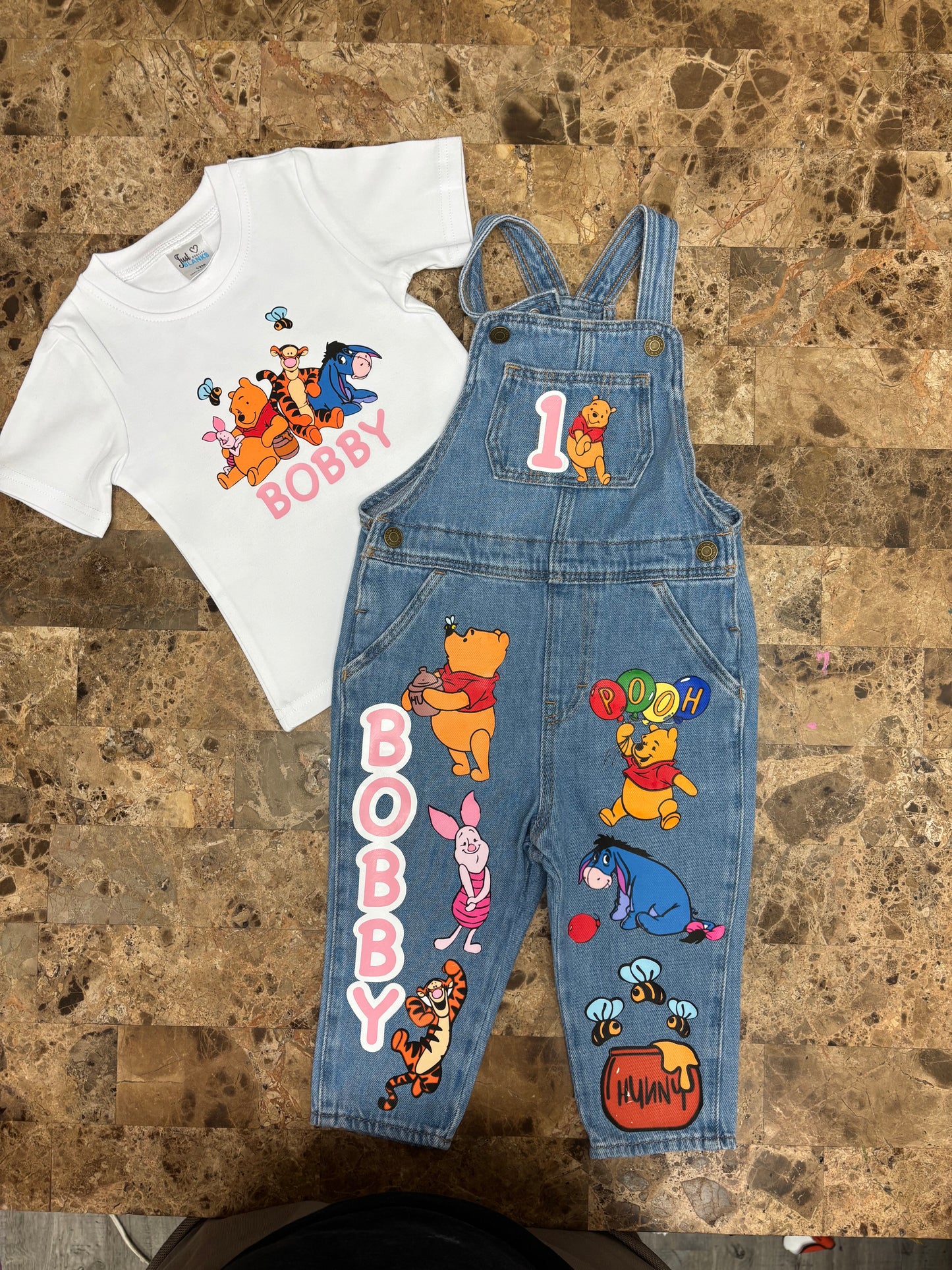 Character theme outfit overalls