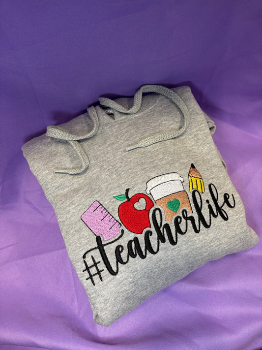 Teacher Life Hoodie