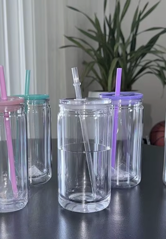 16 oz Snow Globe Tumbler