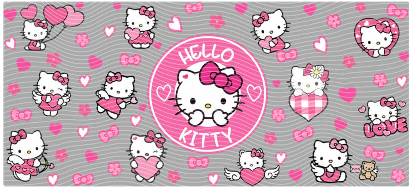 UV DTF- Pink hello