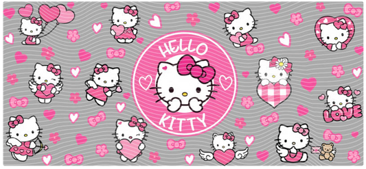 UV DTF- Pink hello