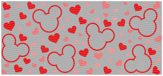 UV DTF- Mouse Heart