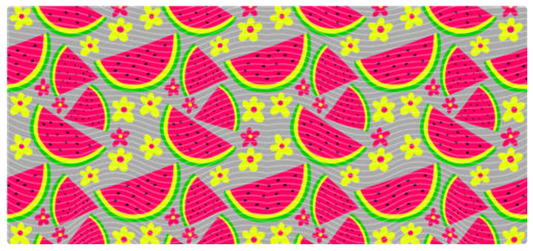 UV DTF- Watermelon Flowers