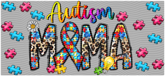 UV DTF- Autism Mama